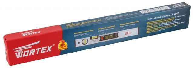 Уровень строительный Wortex DL 4000 323007