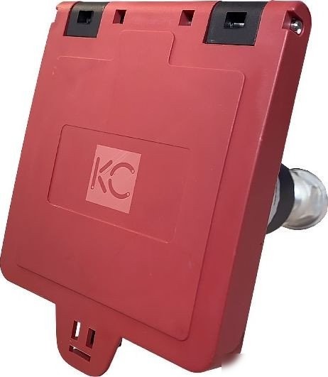 Розетка промышленная КС YHT BX3 0800R04 1Р 800А 1000В IP68 0800R04 (красный)