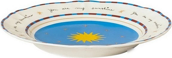Тарелка обеденная Bitossi Il Frutto Della Passione PAN01021 (солнце)