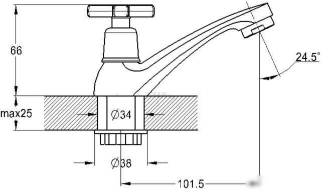Кран Econoce EC0602