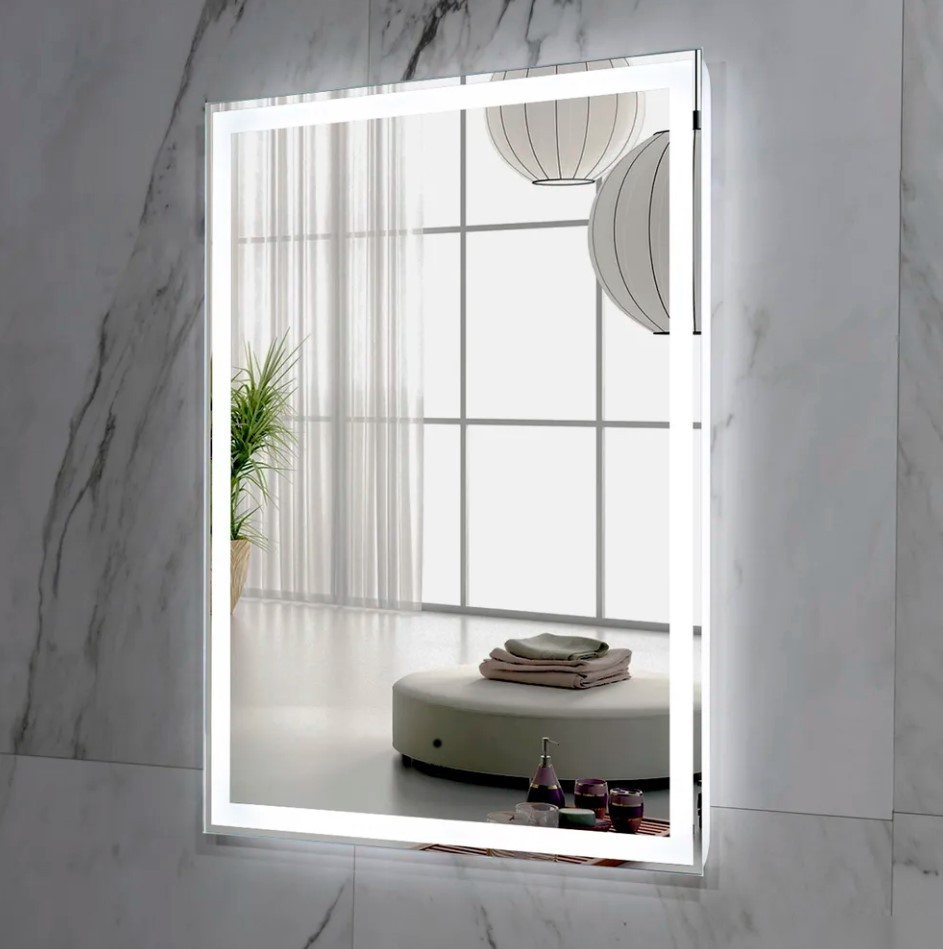 Пекам Зеркало Greta 65x80 greta-65x80B (с подсветкой и бесконтактным сенсором)