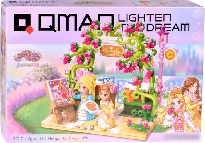 Конструктор Qman Rose Courtyard 32017 Конструктор Qman Rose Courtyard 32017