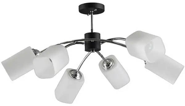 Люстра средней высоты Mirastyle BL-6794/6 BK