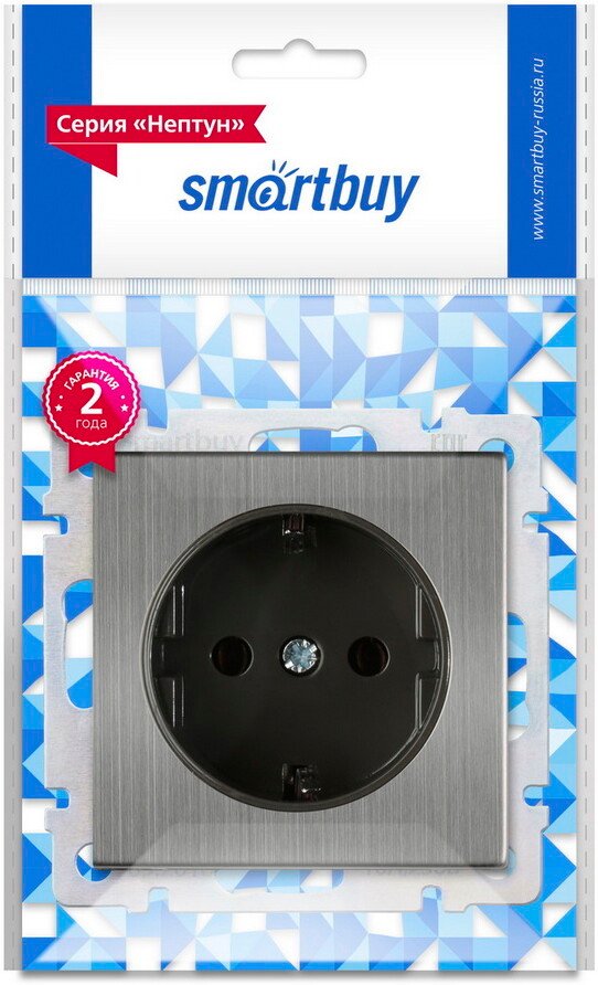 Розетка SmartBuy Нептун SBE-05gn-16-S1-Z