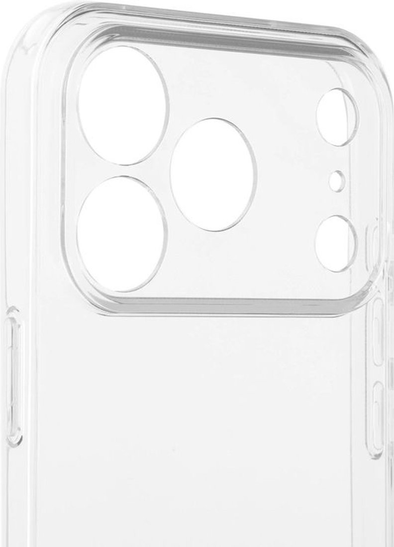 Чехол для телефона BoraSCO Silicone Case для Apple iPhone 17 Pro 75704 (прозрачный)