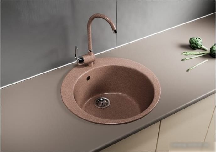 Кухонная мойка Mixline ML-GM13 551889 (терракотовый)