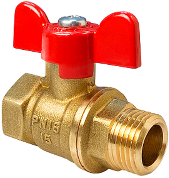 Шаровый кран Valfex 1 1/4" ВР/НР VF.218.LB1.114 (ручка-бабочка)