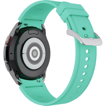 Ремешок Rumi Classic силиконовый для Samsung Galaxy Watch4/5 (20 мм, бирюзовый)