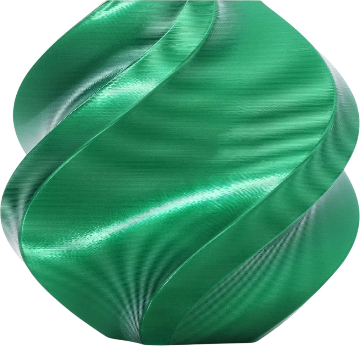 Филамент Bambu Lab Pla Silk+ A06-G0-1.75-1000-SPL (1кг, зеленый леденец)