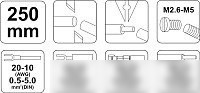 Кримпер Yato YT-2254