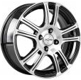 Литые диски X'trike X-105 15x6" 4x108мм DIA 65.1мм ET 25мм BK/FP