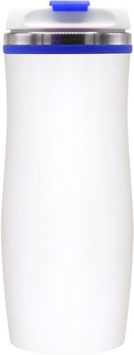 Термокружка UTTA Latte 5003.03 0.42л (белый/синий)