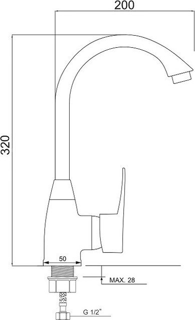 Смеситель РМС PL5-017F
