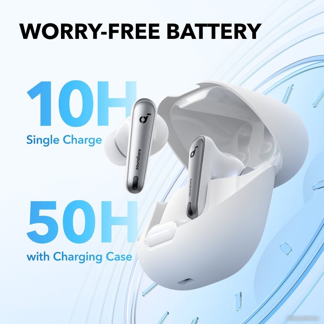 Наушники Anker Soundcore Liberty 4 NC (белый)