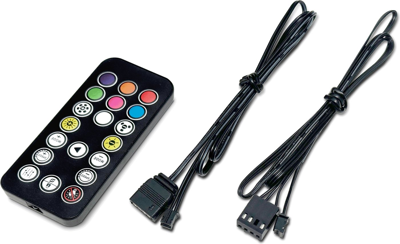 Контроллер скорости и подсветки вентиляторов Ocypus Delta EH10 Pro (черный)