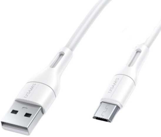 Кабель Usams USB Type-A - MicroUSB US-SJ502 (1 м, белый)