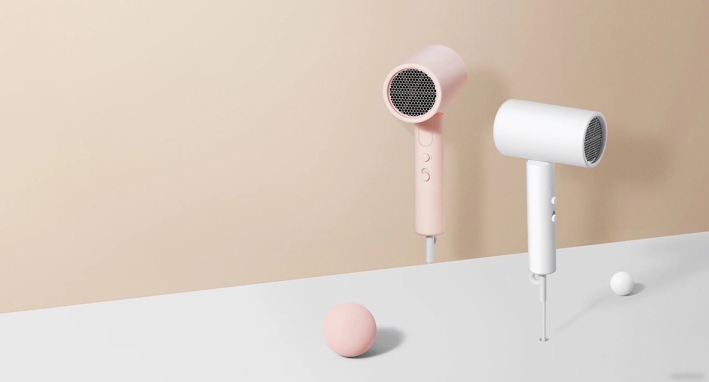 Фен Xiaomi Compact Hair Dryer H101 CMJ04LXEU (китайская версия, розовый)