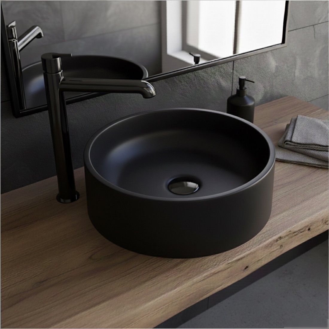 Умывальник Lauter Laguna 21L406DB (Deep Black)