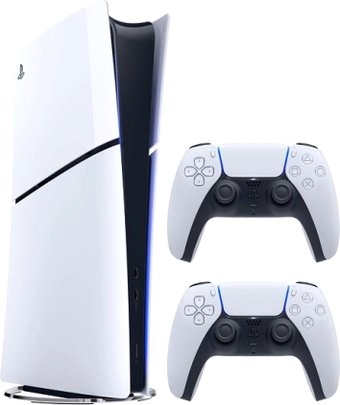 Игровая приставка Sony PlayStation 5 Slim Digital Edition CFI-2100B (2 геймпада)