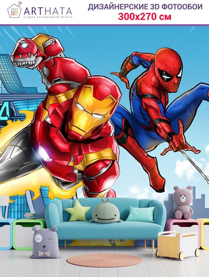 Фотообои Arthata Fotooboi-SpiderMan-67 (300x270)