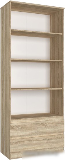 Книжный шкаф Евва Турин ТР-4T2S/S (дуб сонома)