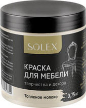 Краска Solex Для мебели 0.75 кг (топленое молоко)