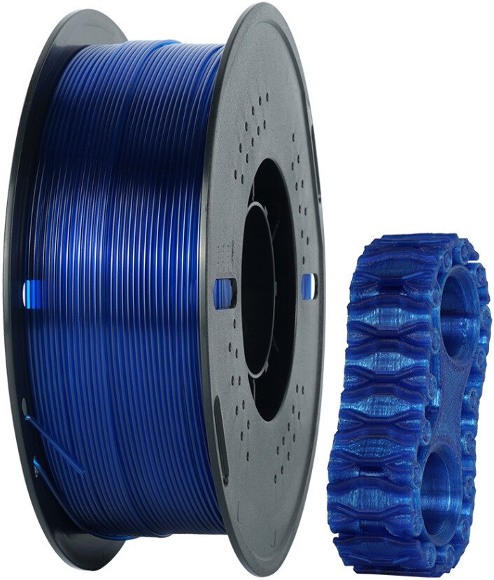 Филамент Kingroon PETG Economic 1.75мм NPETG014-ZX (1кг, флуоресцентный синий)