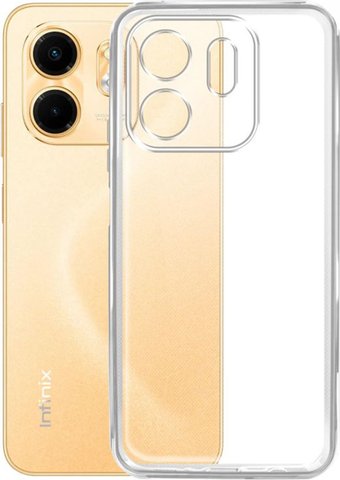 Чехол для телефона BoraSCO Silicone Case для Infinix Smart 9 73769 (прозрачный)