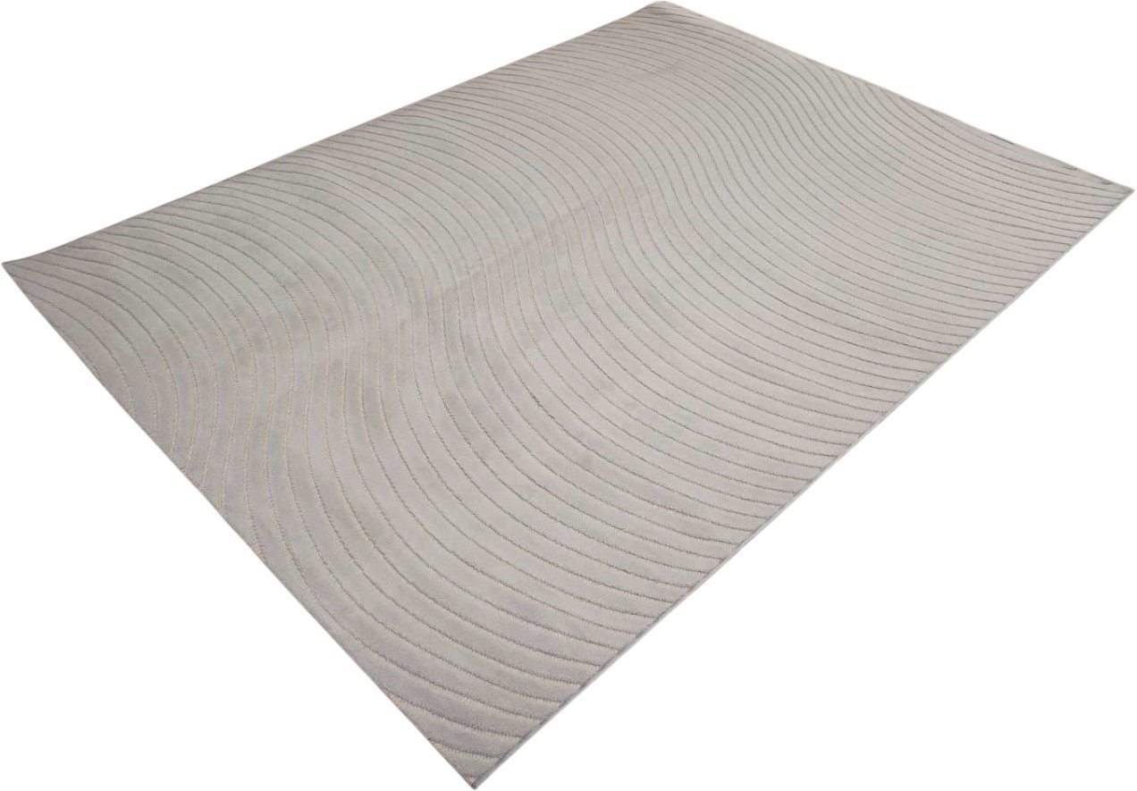 Ковер для жилой комнаты Radjab Carpet Сканди Сизаль Прямоугольник 10937B 12265RK (2.4x3.4, Grii/Grii)