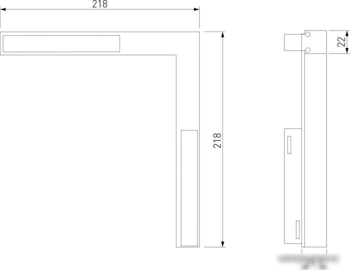 Линейный светильник Elektrostandard 85029/01 (белый)