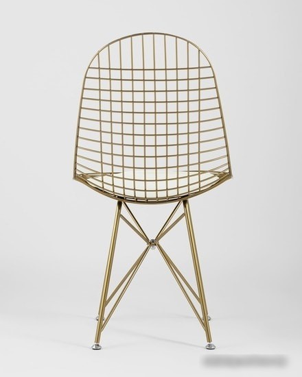 Стул Stool Group Eiffel (золотой/белая подушка)