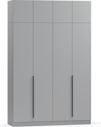 Шкаф распашной Soma Lord Black 160x240 (серый)