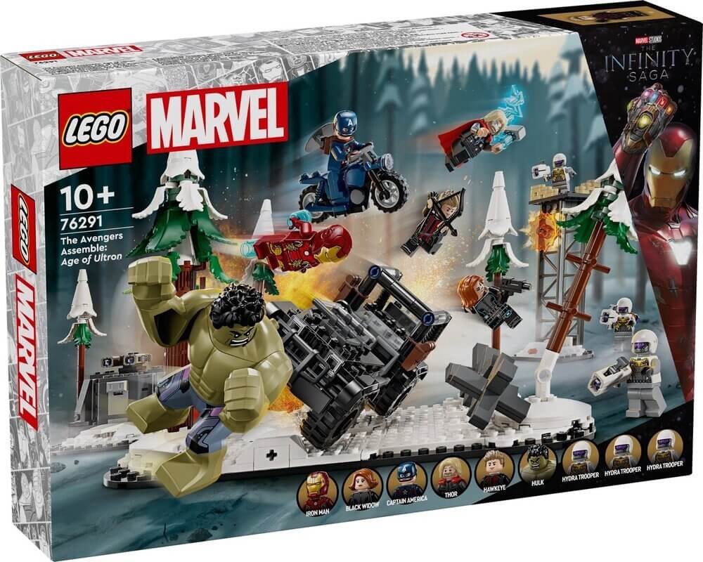 Конструктор LEGO Marvel 76291 Мстители в сборе: Эра Альтрона