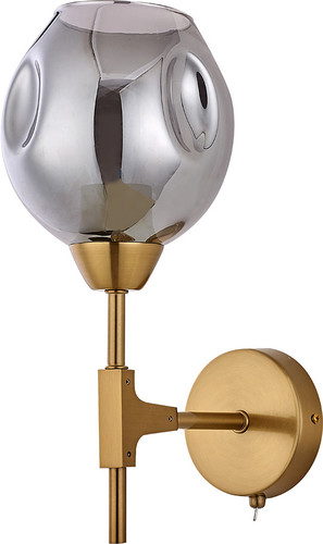 Бра Arte Lamp Yuka Smoky A7759AP-1PB
