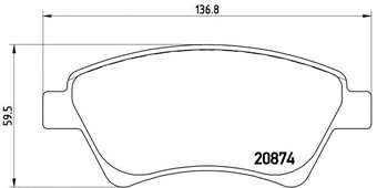 Brembo P68034