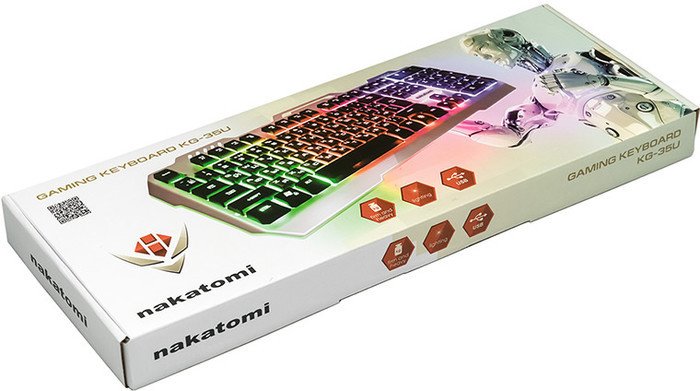 Клавиатура Nakatomi KG-35U (черный)