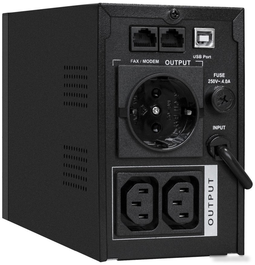 Источник бесперебойного питания ExeGate SpecialPro Smart LLB-1000.LCD.AVR.1SH.2C13.RJ.USB EX292788RUS
