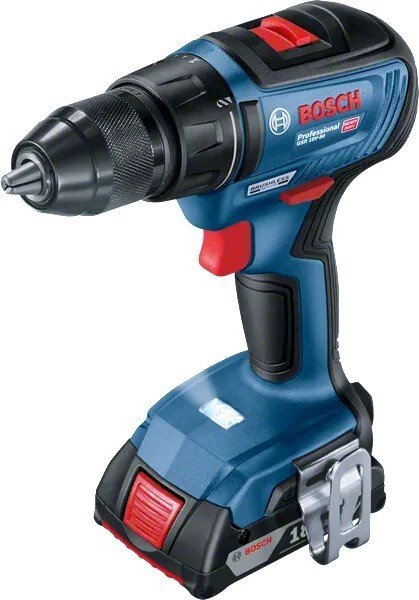 Дрель-шуруповерт Bosch GSR 18V-50 Professional 06019H5080 (с 1-м АКБ, кейс)