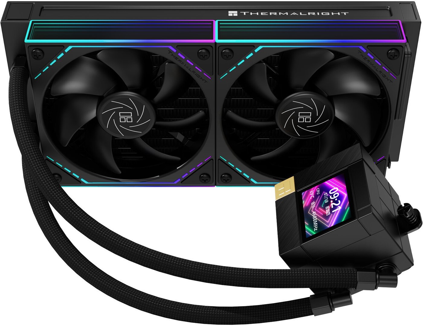 Система жидкостного охлаждения для процессора Thermalright Core Matrix 240 Vision ARGB (черный)