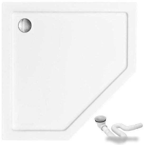 Душевой поддон Rea Diamond 80x80 (белый)