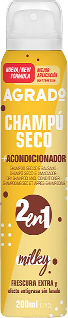 Аэрозоль Agrado Dry Shampoo and Conditioner Milky 200 мл