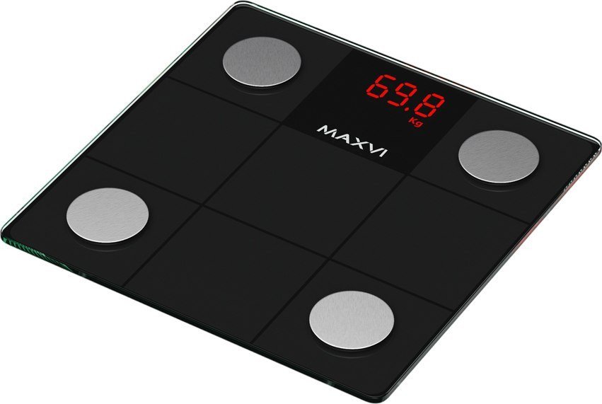 Напольные весы Maxvi BS101 (черный)