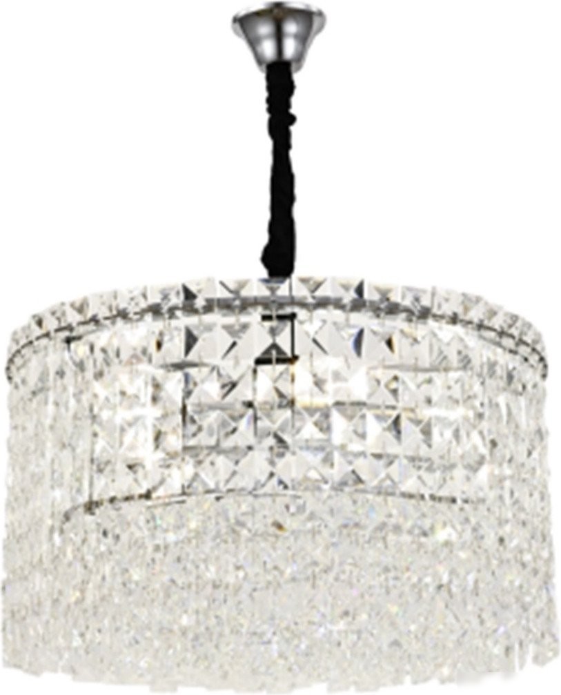 Подвесная люстра Estares Diona 10хЕ14-600х810-CHROME/CRYSTAL-220-IP20