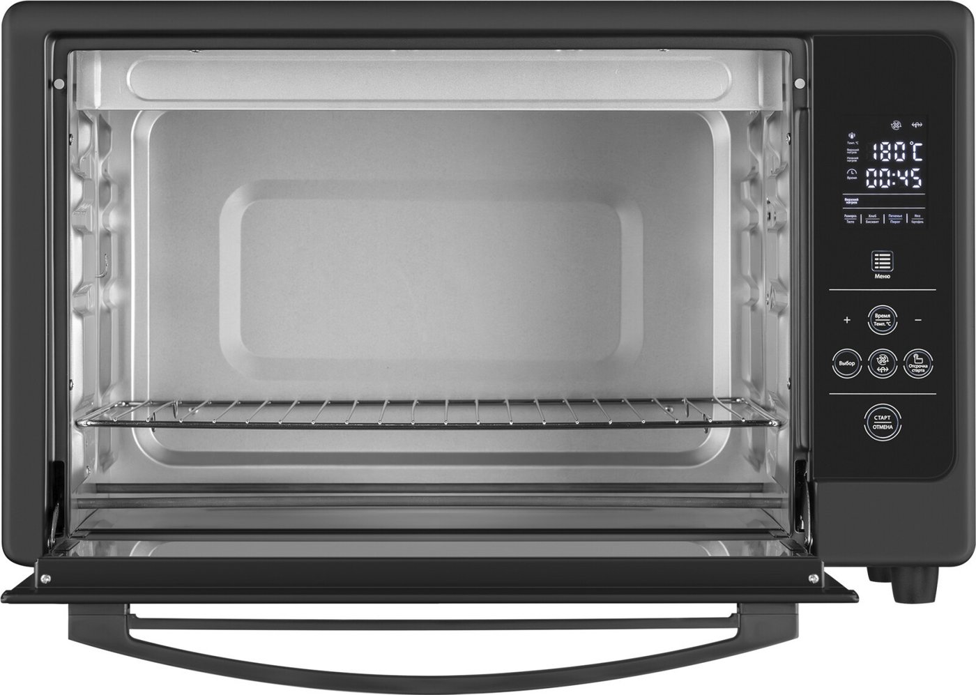 Мини-печь Weissgauff WMR 48 Touch Black