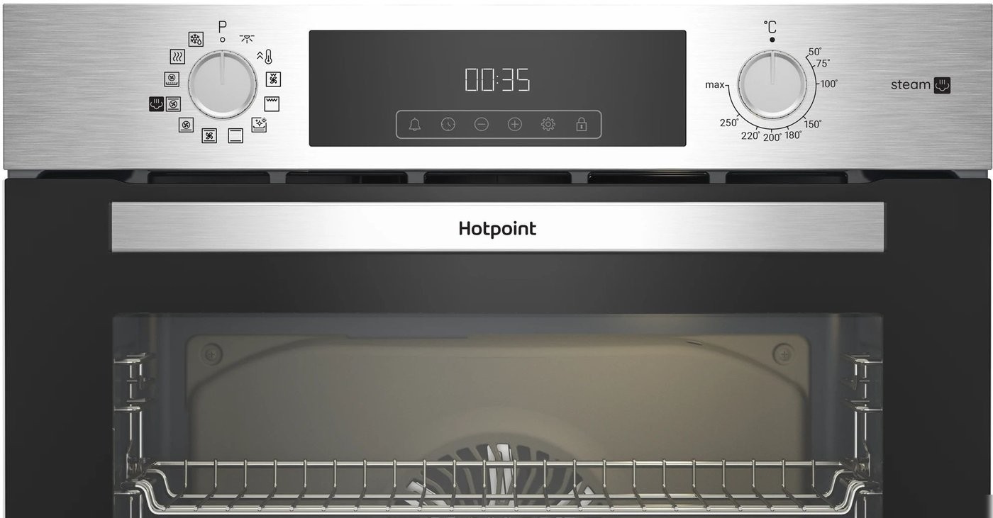 Электрический духовой шкаф Hotpoint HSTF 1231 JSAH IX
