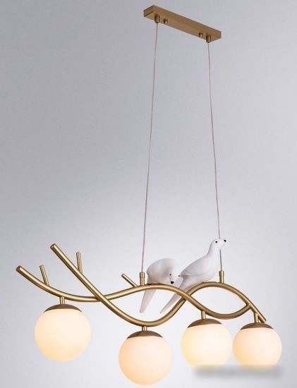 Подвесная люстра Arte Lamp Eltanin A3422SP-4GO