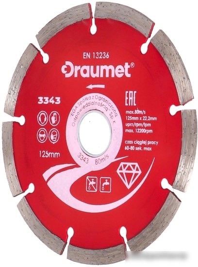 Отрезной диск алмазный Draumet 3343