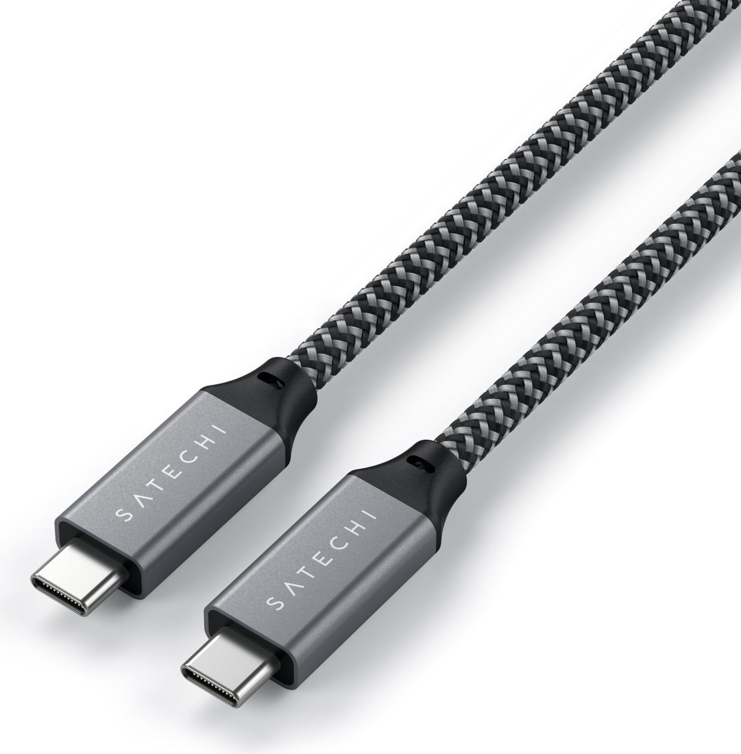 Кабель Satechi USB4 USB Type-C - USB Type-C ST-U4C25M (0.25 м)