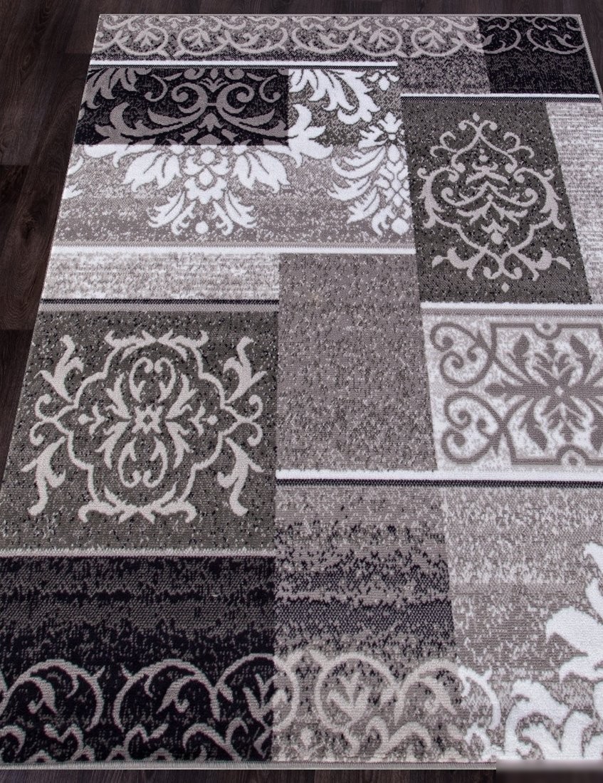 Ковер для жилой комнаты Merinos Silver D216-STAN-GRAY (2.5x3.5)