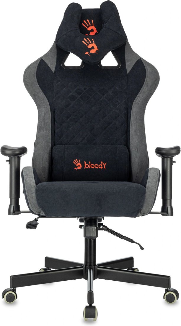 Игровое (геймерское) кресло A4Tech Bloody GC-580 (черный/серый)